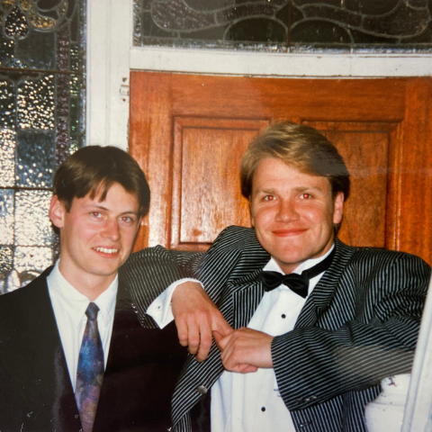 Graduation celebrations in 1996
