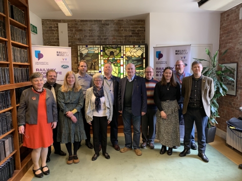 Group picture at launch of project