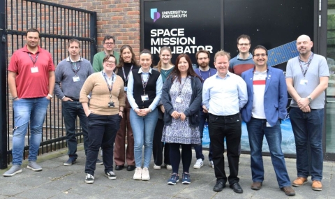 A group of scientists and engineers