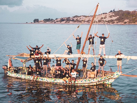 FlipFlopi heritage boat building in Lamu, Kenya