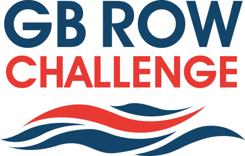 Logo reading GB Row Challenge
