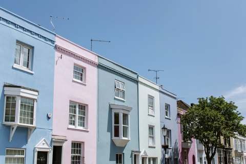 Row of houses in Portsmouth