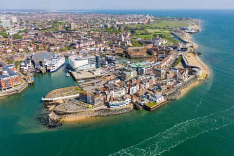 Old Portsmouth Spice Island, named because spices from global trade ships first landed and unloaded there