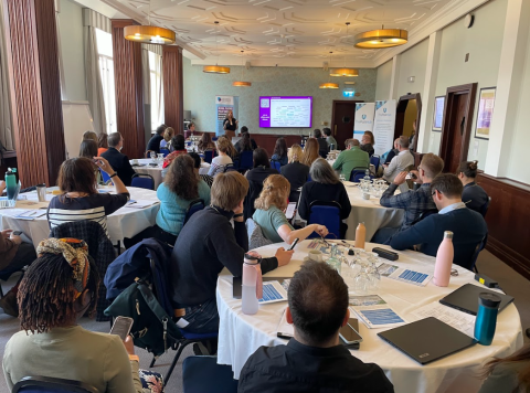 Room of delegates at the Designing Effective Reuse Policy workshop in Portsmouth