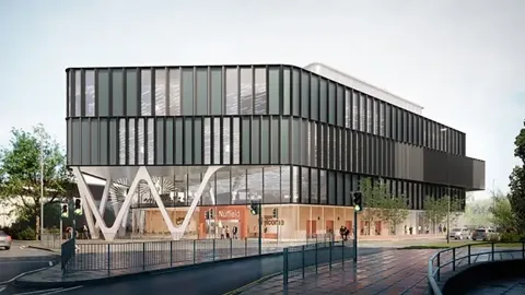 Architects impression of the Teaching Laboratory Building