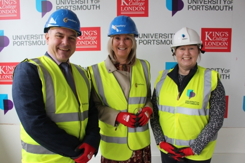 Caroline Dineage Medical School visit