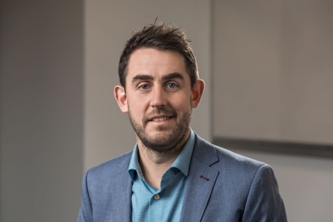 Dr Mike Rayner smiling