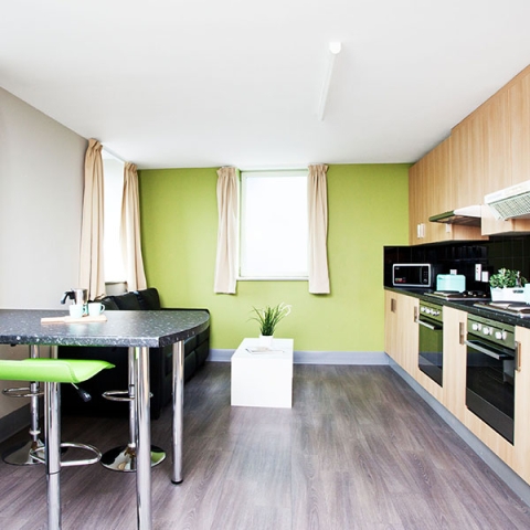 Kitchen in Margaret Rule Hall, Portsmouth