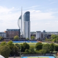 portsmouth city skyline
