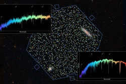 The first observations with 4MOST showing the light and colour extrapolation of the sky around the Sculptor Galaxy NGC 253 and the globular cluster NGC 288 