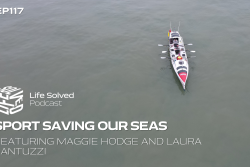 Rowing boat on the Thames river