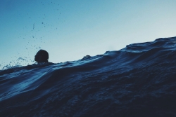 Person in the sea