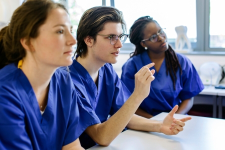 Dental therapy students