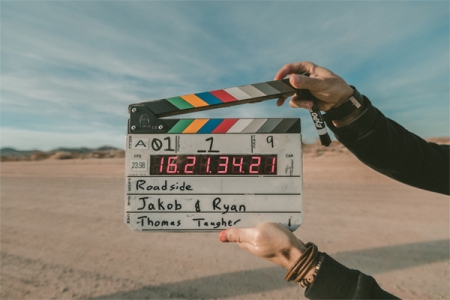 film clapperboard